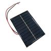 Солнечная панель 6В Поликремниевая с длинным кабелем Модуль для солнечных фонарей для уличных DIY-проектов Солнечная зарядка и фонари