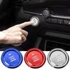 Circle Lgnition Button Cover Start Stop Switch Replacement One Click Start Decoration Auto Parts