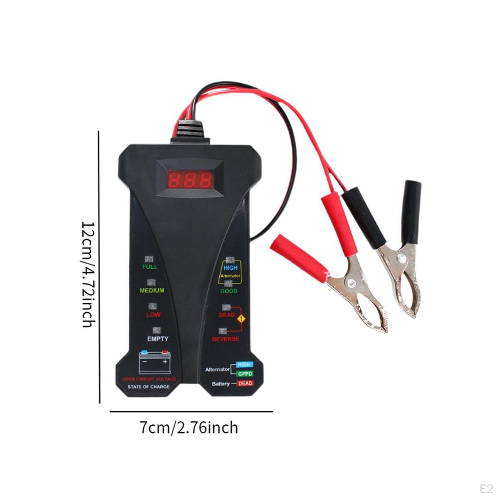 12 В автомобильный аккумуляторный тестер Load Professional Digital Auto