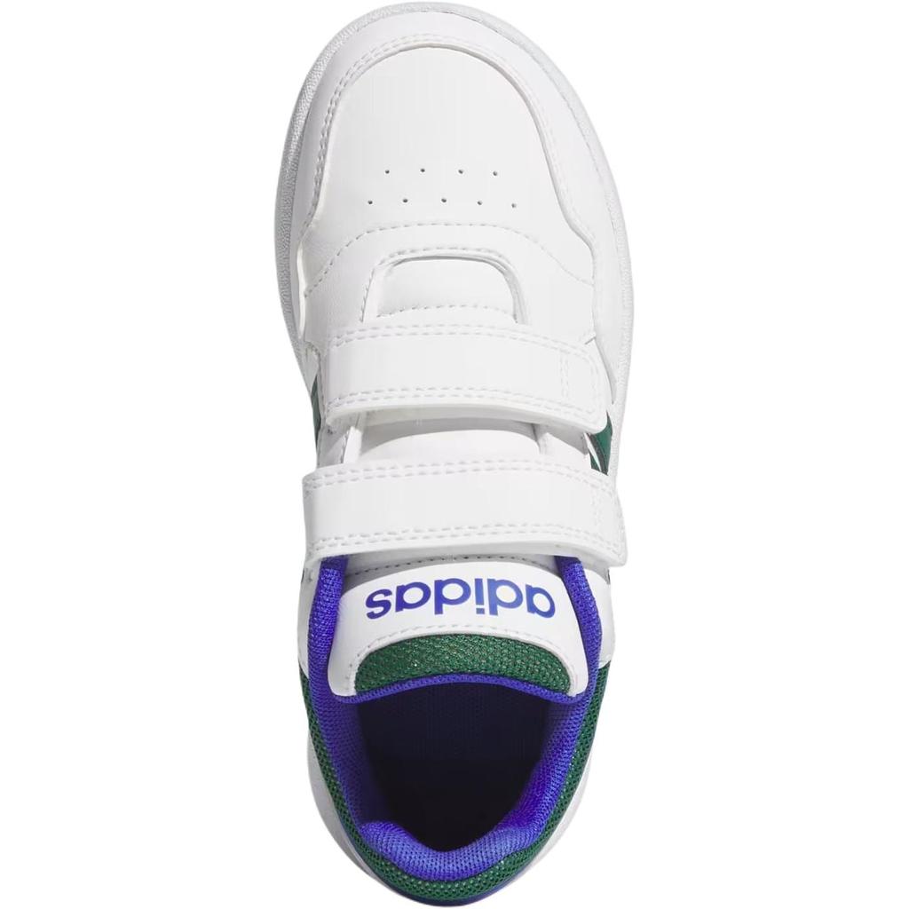 adidas HOOPS Lifestyle Support Низкие Детские Баскетбольные Кроссовки Белые Детские IH7896