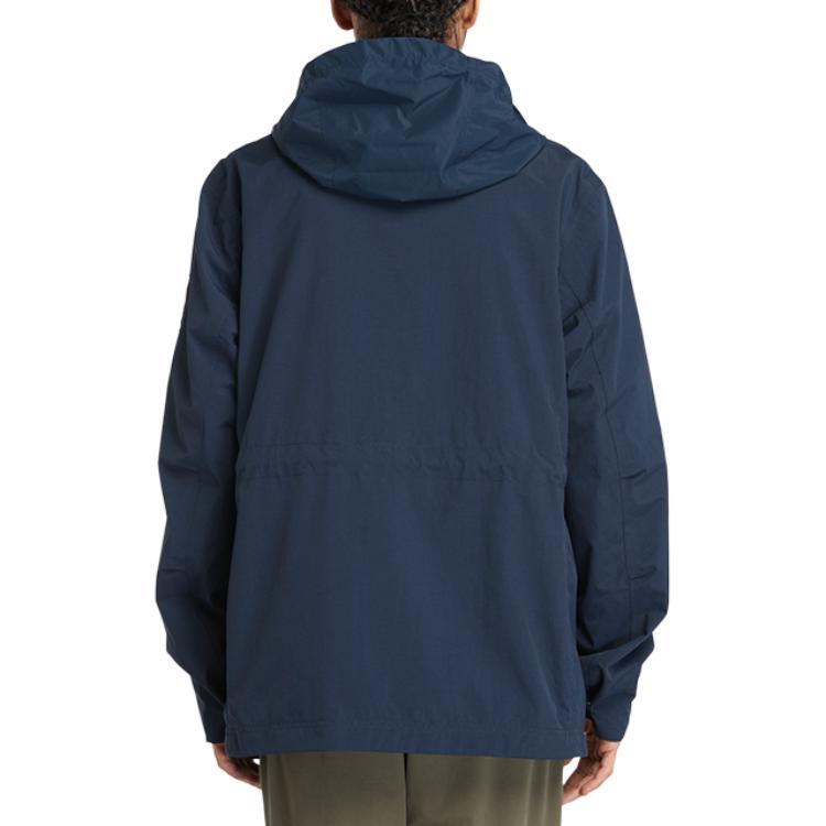 Timberland Men's Waterproof Multi-Pocket Hooded Jacket Dark Sapphire A427F-433