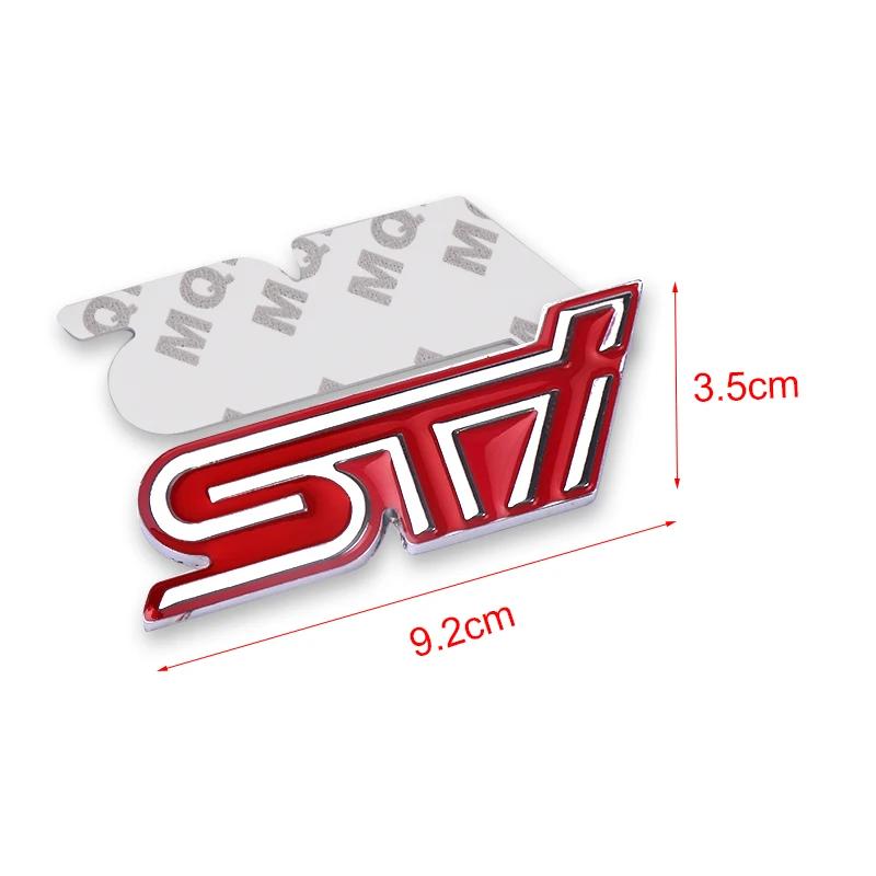 Car Metal sticker badge Accessory For Subaru STI Forester Impreza Legacy Outback XV BRZ WRX Tribeca WW5