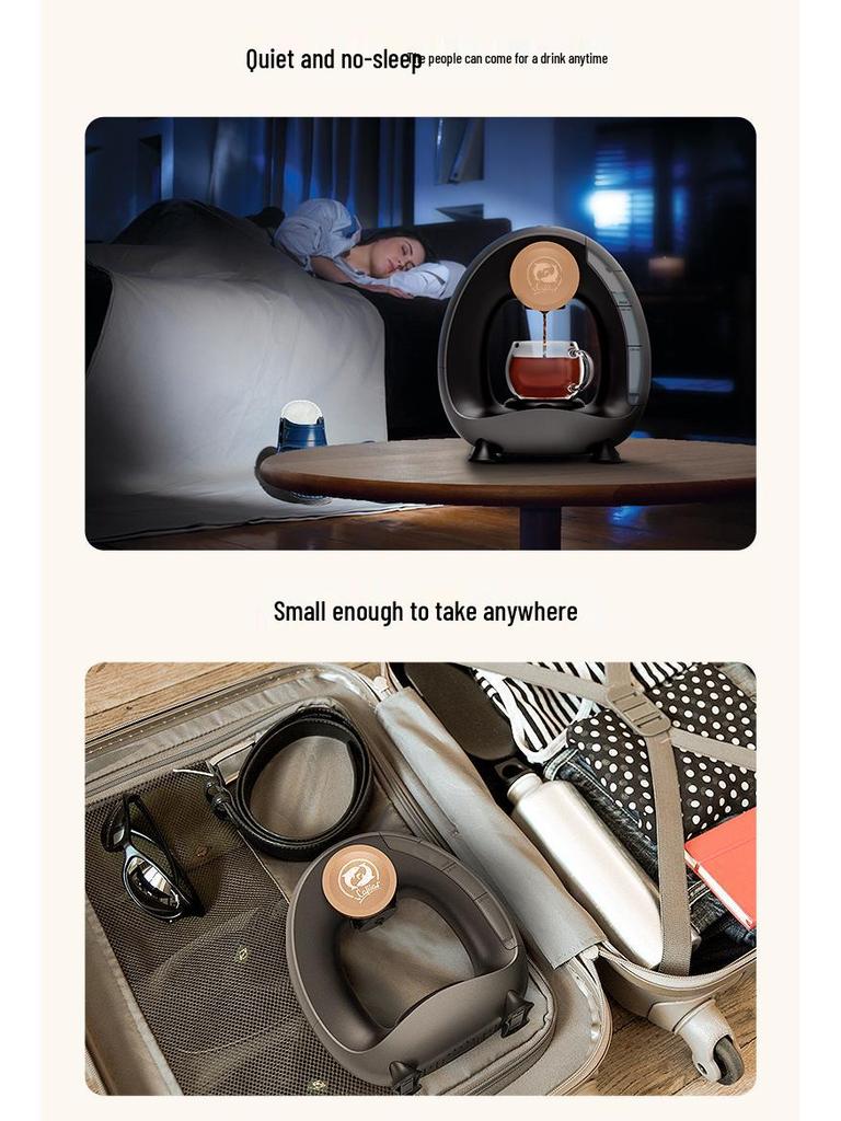 Customizable Portable Mini K-Cup Capsule Coffee & Tea Maker