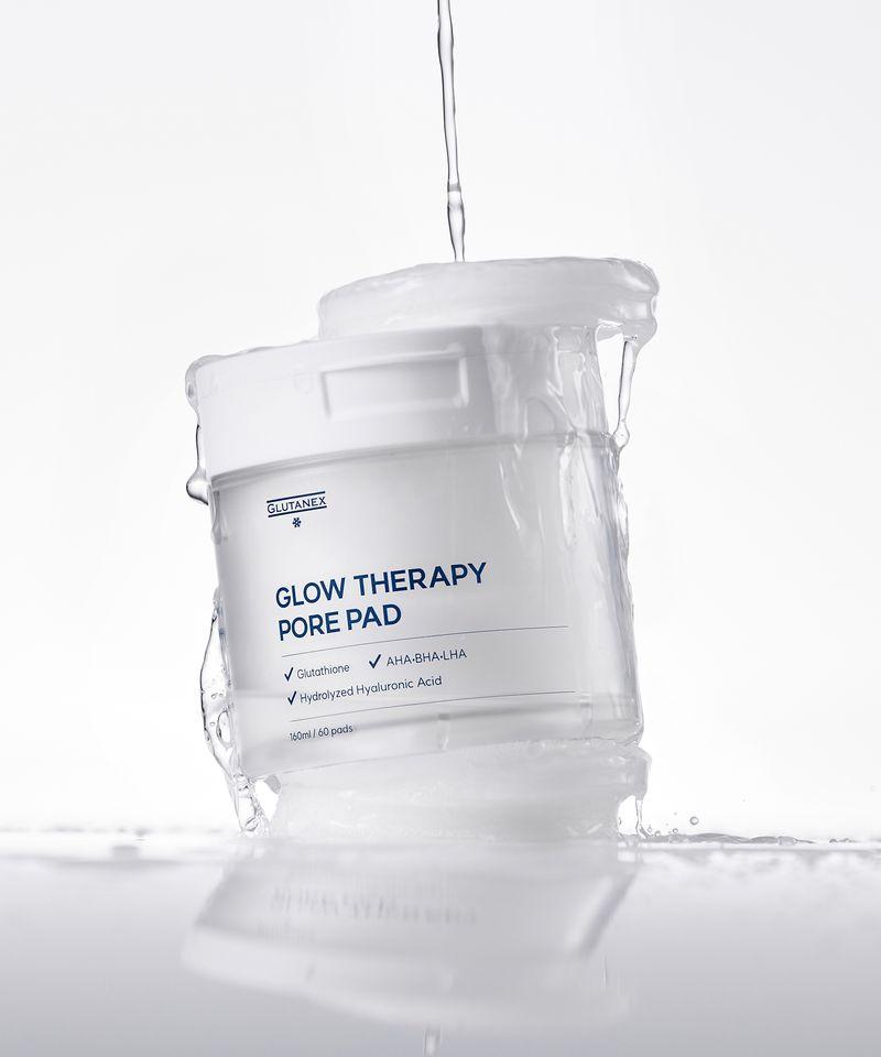 Glow Therapy Pore Pads (60 pads) All-in-one solution for exfoliation, pores, and skin tone