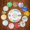 Cartoon Welcome To Our Classroom Sign Wooden Door Hanging Ornament Welcome Door Signs  Classroom