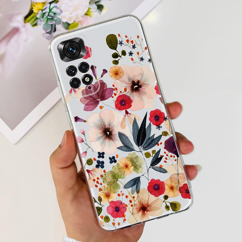 For Xiaomi Redmi Note 11 Case Redmi Note 11S 4G Colorful Painted Cover Soft Funda Phone Case For Xiaomi Redmi Note 11 Pro Bumper
