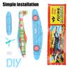 1/10Pcs 3D Diy Hand Throw Flying Glider Planes Foam Aeroplane Party Supplies Children Kids Gift Toys Game 12Cm Flying Airplane
