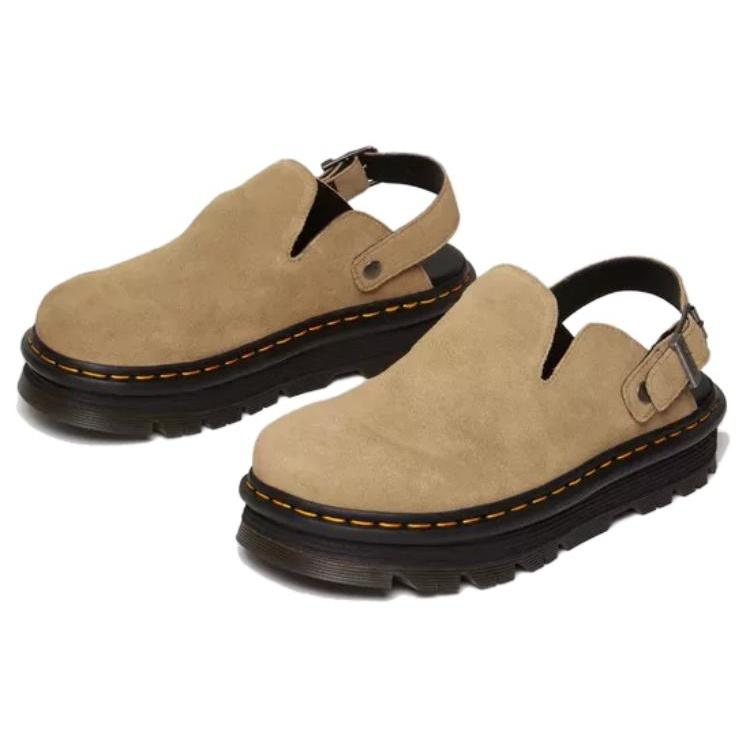 Dr. Martens Мужские замшевые мюли Zebzag 'Savannah Tan' 31737439