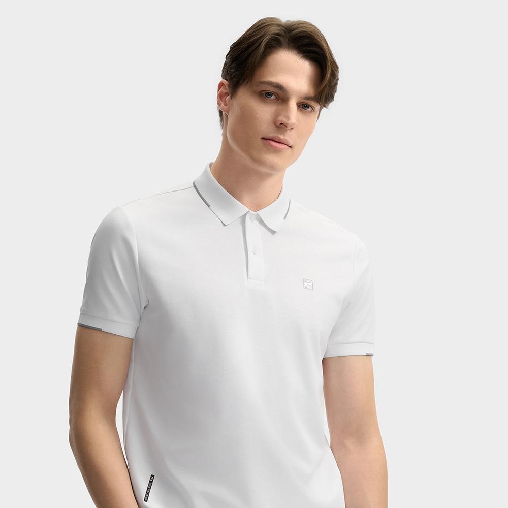 New FILA Lifestyle Polo Shirt Men's Legend Blue F11M523108FNV