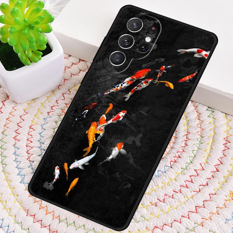 Чехол для телефона с изображением рыбы карпа для Samsung Galaxy note 10 pro S26 Ultra S23 S24 FE S25 S21 S22 PLUS ударопрочный чехол