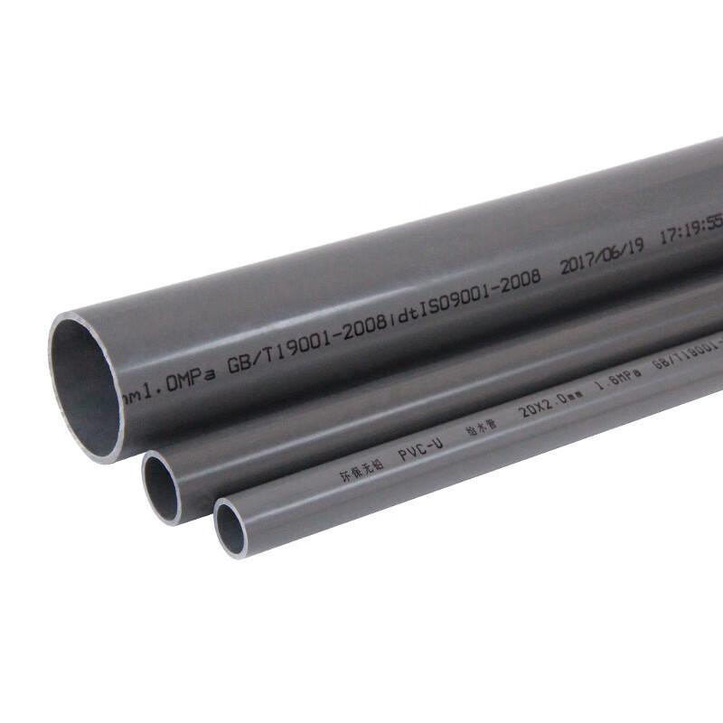 Grey PVC-U Industrial Water Pipe