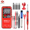 Usb Charg Digital Multimeter Solder Iron Kit 6000 Counts Tester T-rms Dc Ac Voltage Capacitance Ohm Ncv Multimetro 619