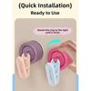 Rotating Suction Cup Hook Waterproof Utility Hook Organizer Wall Clip  Counter Decor