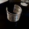 Niche Style Multi-Layer Iron Wire Bracelet Sexy Cold Wind Opening