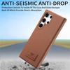 Чехол из искусственной кожи для телефона Samsung Galaxy S25 Ultra S24 S22 Plus S23 S21 FE A16 A06 A26 A36 A56 A55 A35 A25 A05 защитный чехол