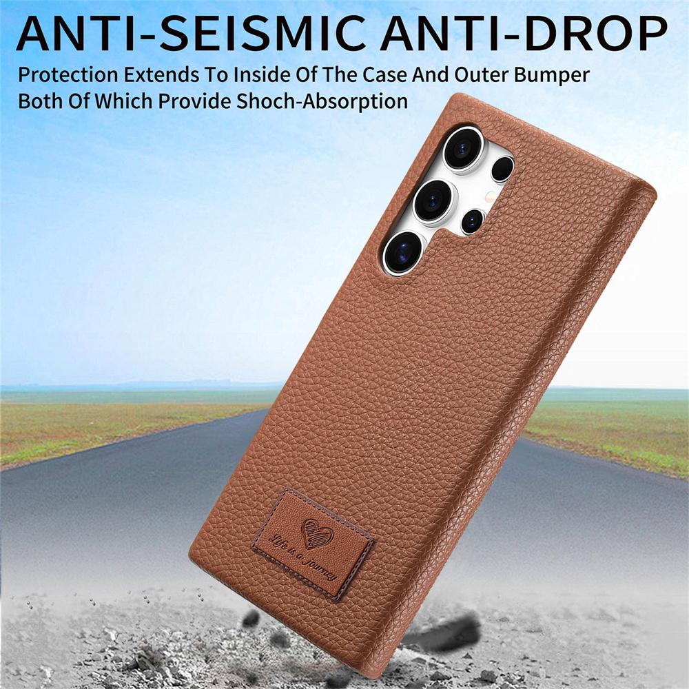 Чехол из искусственной кожи для телефона Samsung Galaxy S25 Ultra S24 S22 Plus S23 S21 FE A16 A06 A26 A36 A56 A55 A35 A25 A05 защитный чехол
