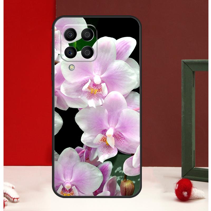Цветная funda с цветами орхидеи для Samsung Galaxy M51 M31s M21 M11 M12 M32 M52 M20 M13 M23 M33 M53 M14 M34 M54 Чехол