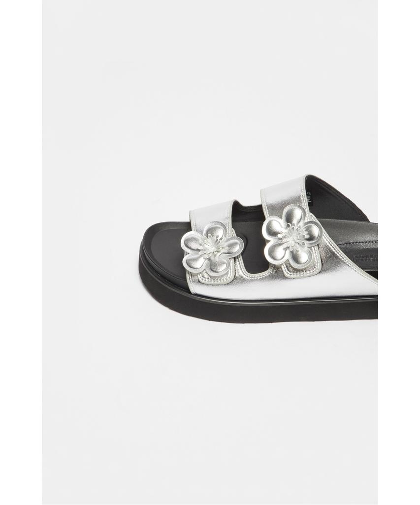 Suecomma Bonnie Posy Platform Slide(Silver)_Dg2Am26011Svx
