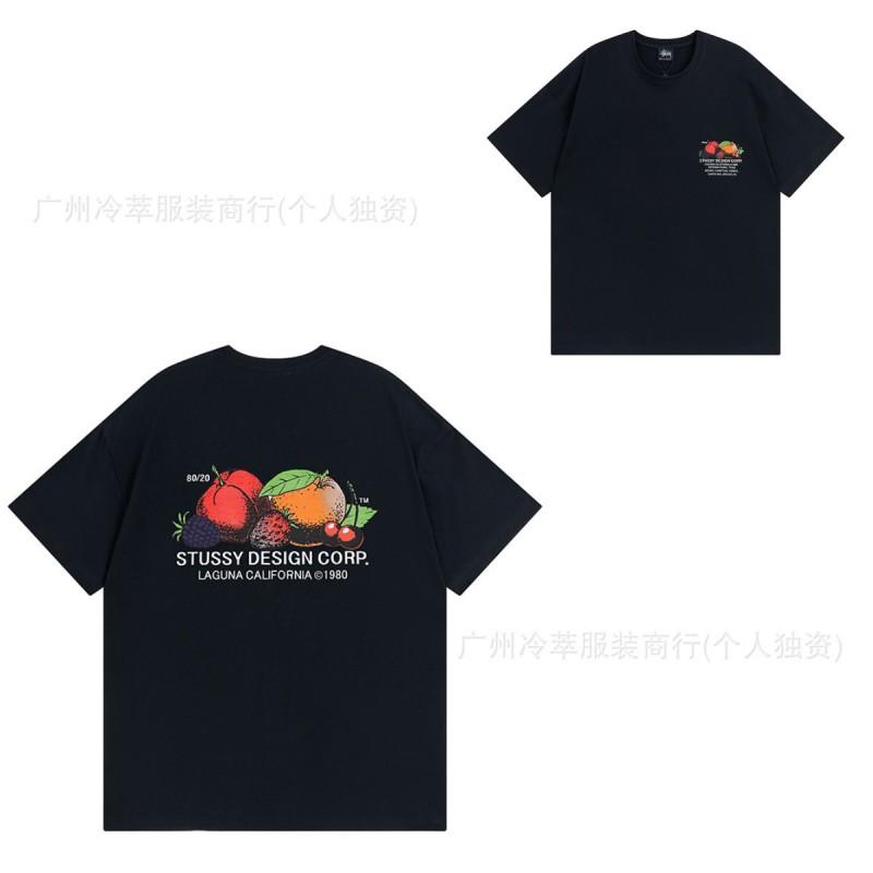 Mens Streetwear Short Sleeve T-Shirt Cotton Print Tee Casual Unisex Fit 2025