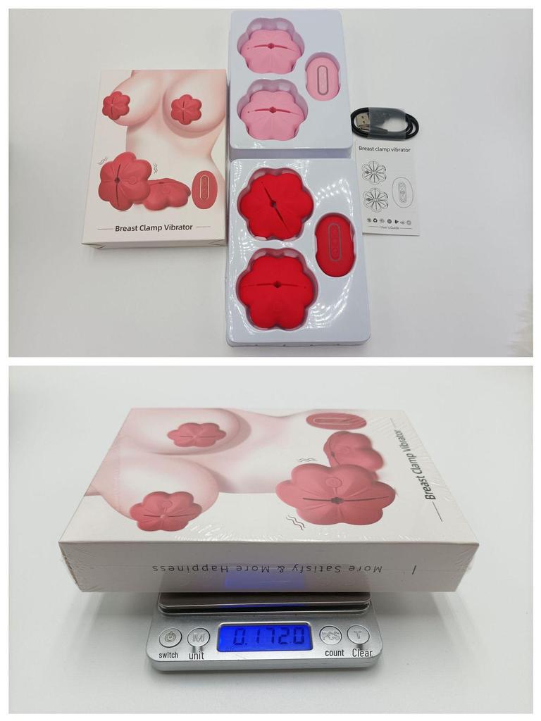 Mano Mi Si Full Silicone Clitoral Vibrator Adult Toy