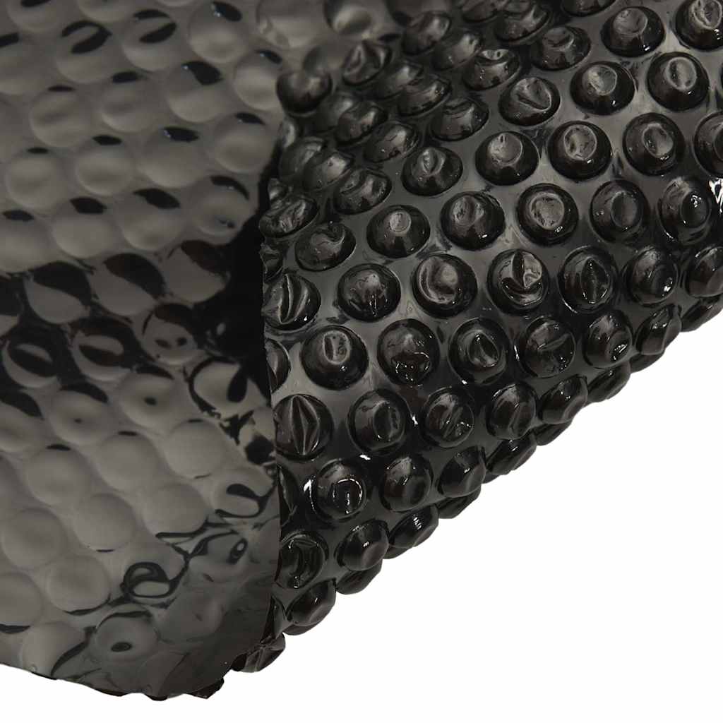 vidaXL Rechteckige Poolabdeckung 1000x600 cm PE Schwarz
