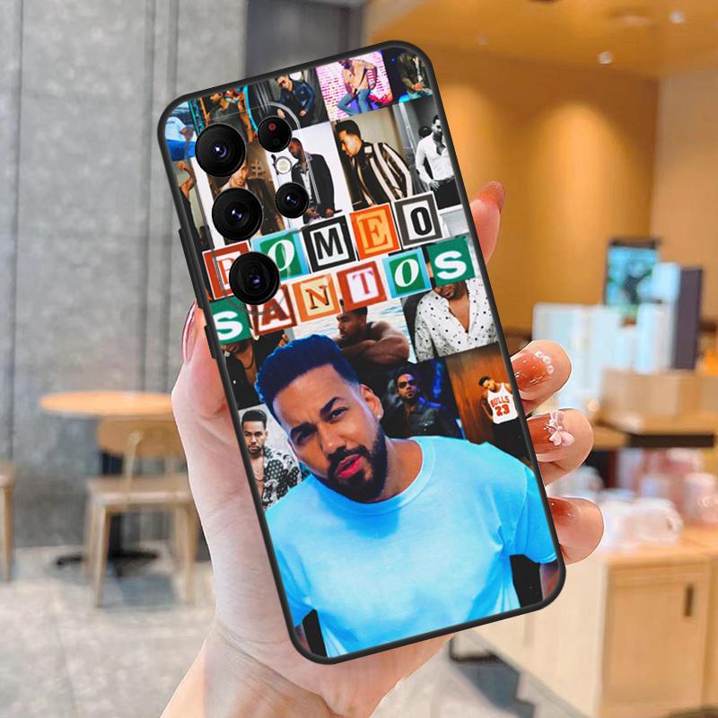 Чехол для телефона Samsung Galaxy S23 S21 S22 Ultra S8 S9 S10 Note10 Plus Note 20 Ultra S20 FE с изображением певца Romeo Santos