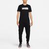 Nike T Shirts Men's Black Crew Neck Moderate Straight Fit DH7445-010