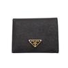 PRADA  1MV204_QHH_F0002 Bifold Wallet black Safiano Women