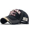 Hot-selling SPARK Letter Embroidered Breathable & Waterproof Adjustable Pure Cotton 6-Panel Baseball Cap for Unisex Four Seasons
