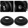 2/1PCS Soft Rubber Dust Cover For Car Auto Headlight Universal LED Light Seal Cap