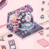 Мини-книга наклеек с пейзажами Руководство по сборке DIY Материал Миниатюрная сцена Визуальные наклейки со слоями Канцелярские товары Подарок на день рождения для детей
