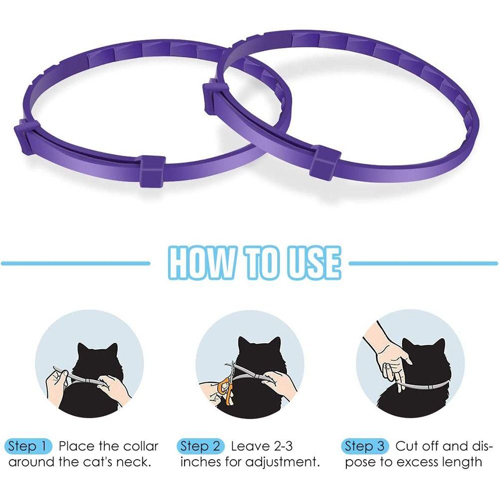 Pet Supply Pacify Adjustable Anxiety Relief Stress Reduction Dog Cat Necklace Pet Calming Collar