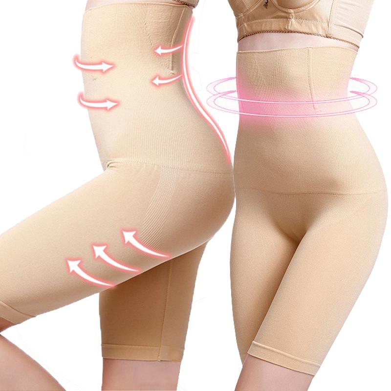 Большие размеры Body Shaper Брюки для похудения Нижнее белье Женские трусики с контролем Нижнее белье Корректирующее белье Пояс для живота