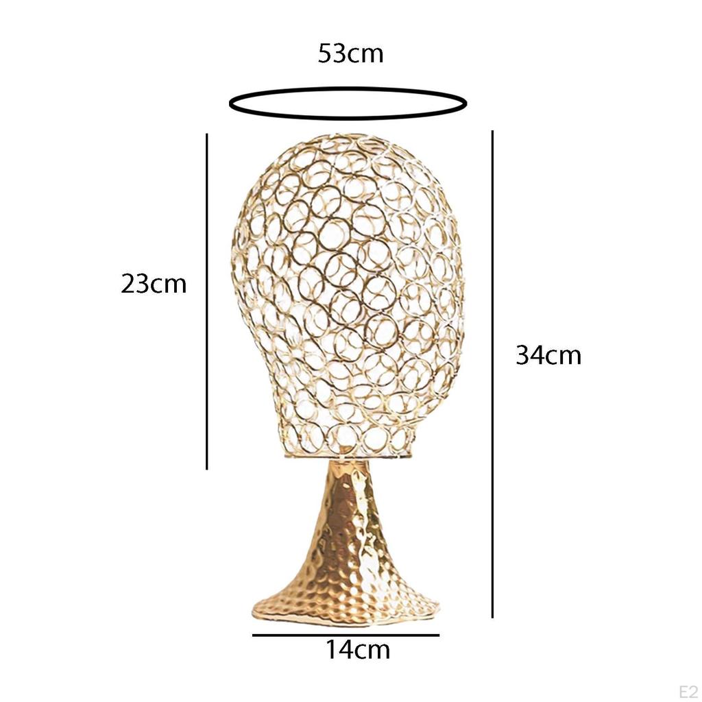 Elegant Hat And Wig Display Stand for Home Travel