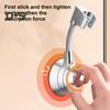Adjustable Shower Head Holder Suction Cup Bracket No Drill Universal Angle Adjustment 360 Degree Rotation Shower Head Mount