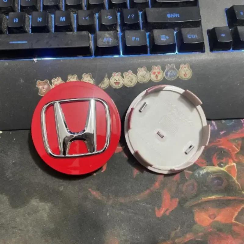 4pcs 69mm Car Wheel Center Hub Caps Dustproof Cover Emblems for Honda Accord CRV XRV Civic Odyssey Rim Hub Emblemem
