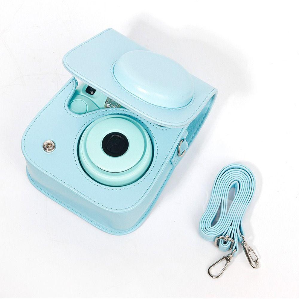 with Shoulder Strap Storage Bag Travel Photography Pouch for Fujifilm Instax mini SE/7+