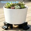 3PCS Decorative Flower Pot Stands 3D Printed Plant Pot Riser Prevent Rot Plant Pot Supports  Garden