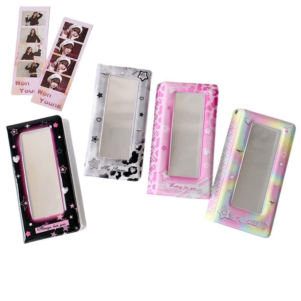 Keychain Pendant Korean Photocard Album Y2K PVC Card Cover Card Protective Case School Stationery