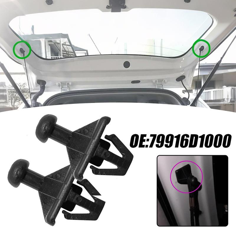 2x Auto Accessories Car Cargo Parcel Shelf Hook for Nissan Kicks Versa Note Silvia Micra 180SX 200SX 240SX 2014- 79916D1000