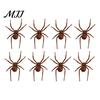 Realistic Halloween Spider Decor 1/4/8Pcs 3D Refrigerator Magnet for Halloween, Scary Fake Magnetic Decoration, Prank Props, Party Favors Metal