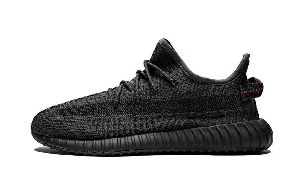 adidas Yeezy Boost 350 V2 Черный Неотражающий Детский FU9013