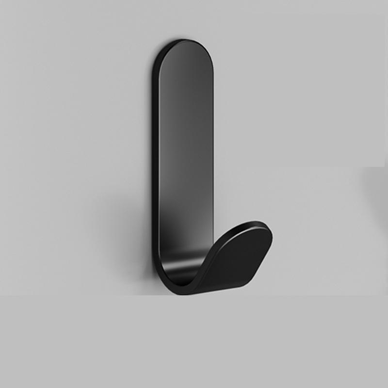 1-5шт не перфорированный крючок, за дверью ванной комнаты, настенный крючок для одежды