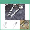 Modern 304 Stainless Steel Long Handle Measuring Spoons Perfect For Cooking And Baking