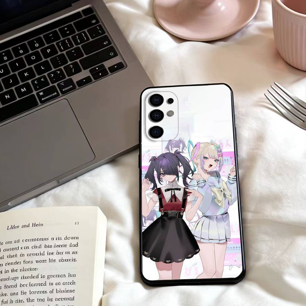 Чехол для телефона Anime NEEDY G-GIRL OVERDOSES для Samsung S25,24,23,22,30,21,10,9,Ultra,Plus,Lite,FE,4,5 G Мягкий черный чехол