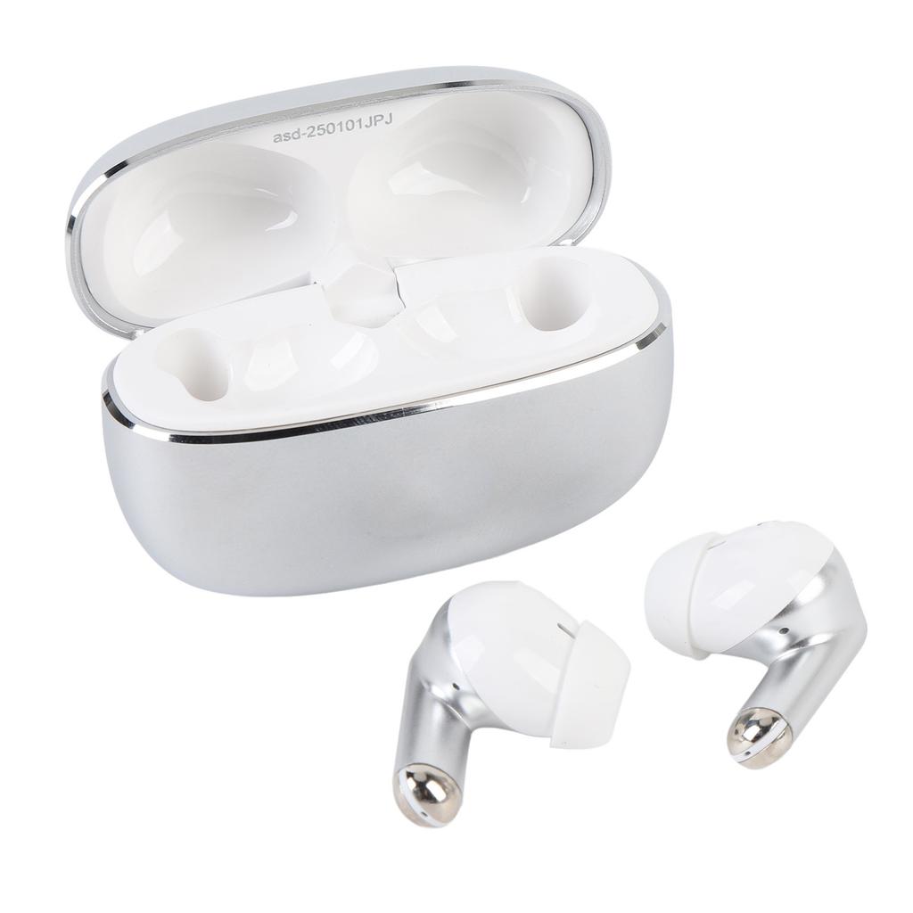 Multi Language Translation Earbuds Noise Reduction Wireless   Translator Earphones with Zinc Alloy Earbuds Case for Travel Language Learning