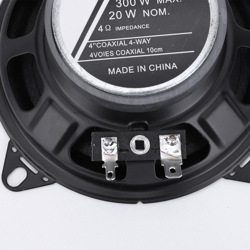 2 шт. 4/5/6-дюймовый 600 Вт автомобильный аудиодинамик полный диапазон частот средне-басовый модифицированный динамик сабвуфер неразрушающий монтаж