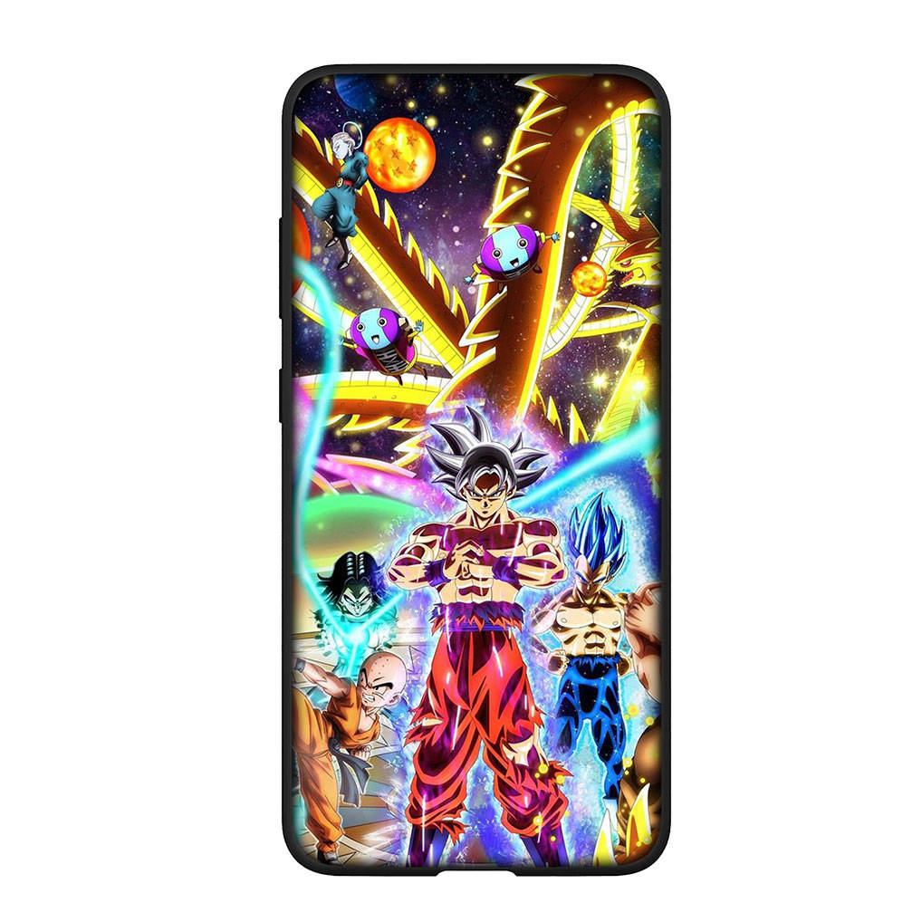 Для Samsung Galaxy S24 S23 iPhone 16 15 14 Xiaomi Redmi Note 13 12 11 10Plus 9 Pro Max X XR чехол для телефона Goku Dragon Ball DragonBall OPPO Huawei чехол