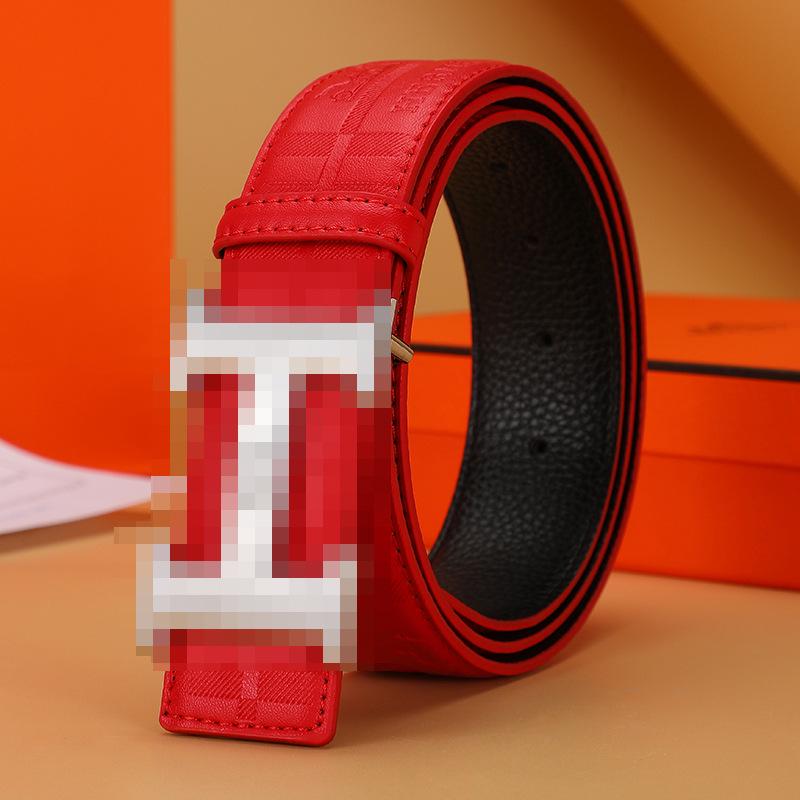 Мужской ремень 2025 года из ретро-кожи с автоматической пряжкой - Модный дизайн для молодежи