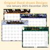 2025 Новый календарь, Креативный календарь, Настенный календарь Pp Coil Panel Calendar